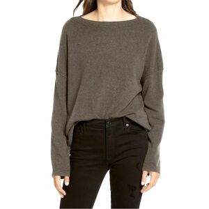 ALL SAINTS Tara Jumper Italian Cashmere Wool Oversized Sweater Size S